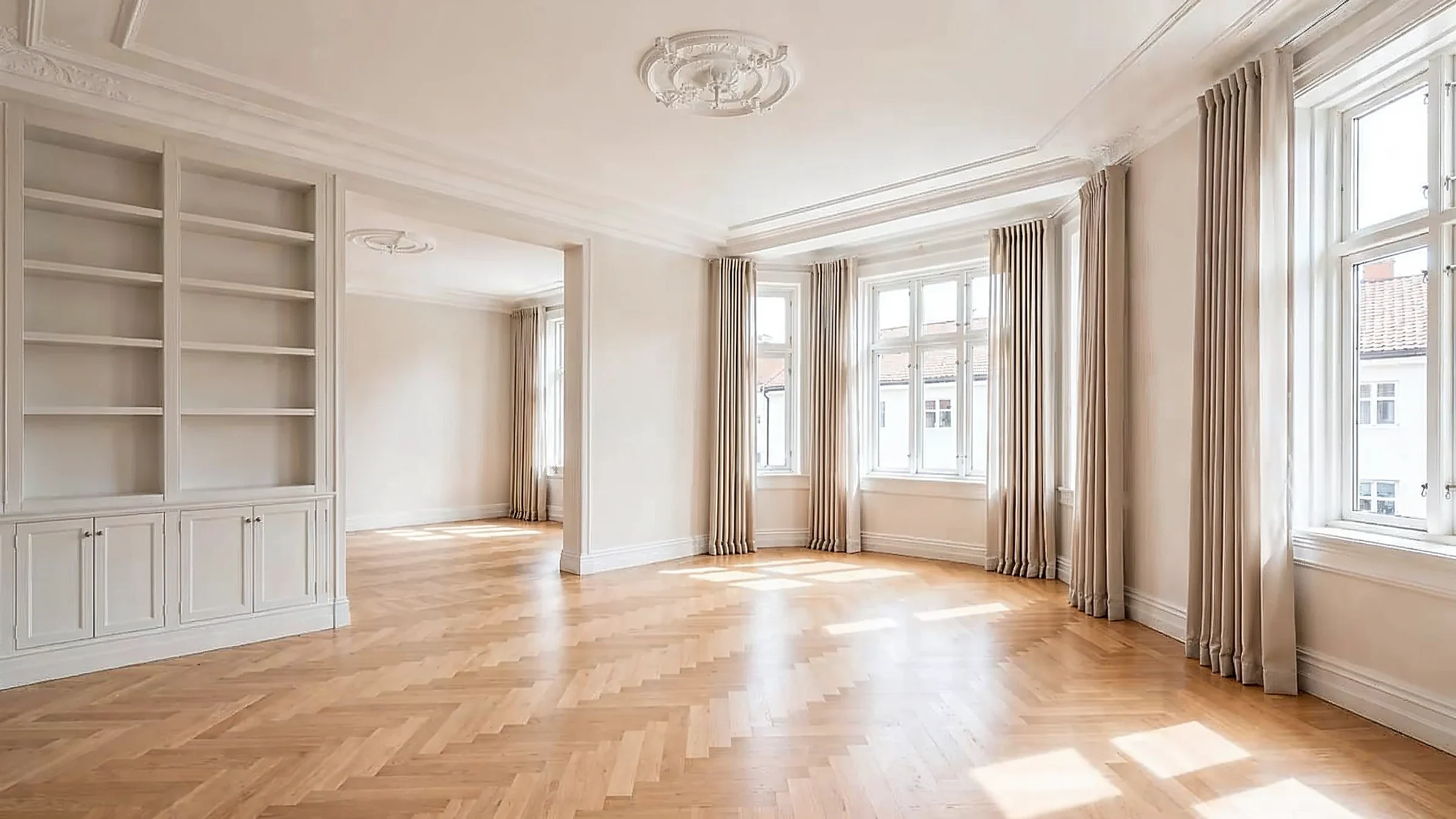 Nyvasket bolig klar for overtakelse